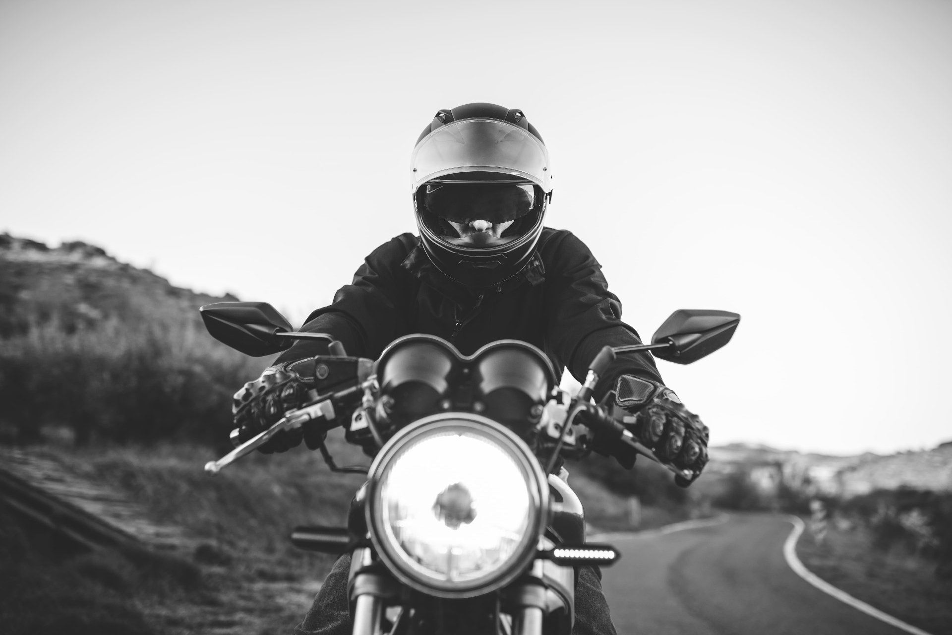 Réunion associative de motards affiliés FMF dans l'Indre