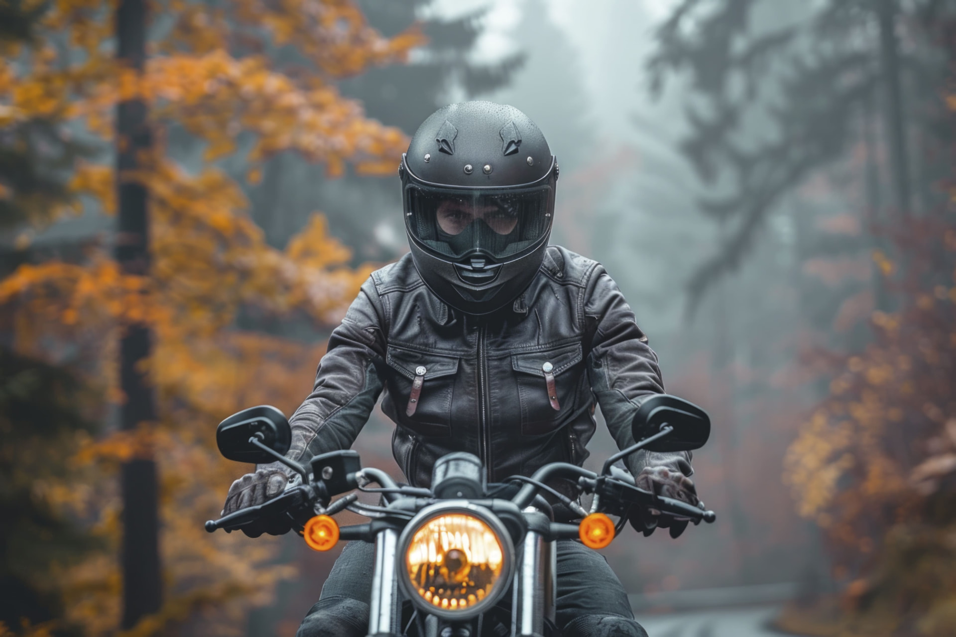 Motards de la FMF Indre rassemblés lors d'une sortie