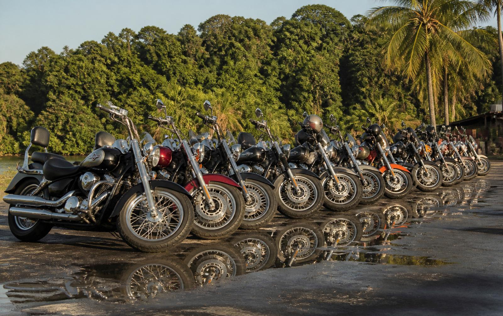 Rassemblement de motards de la FMF dans l'Indre